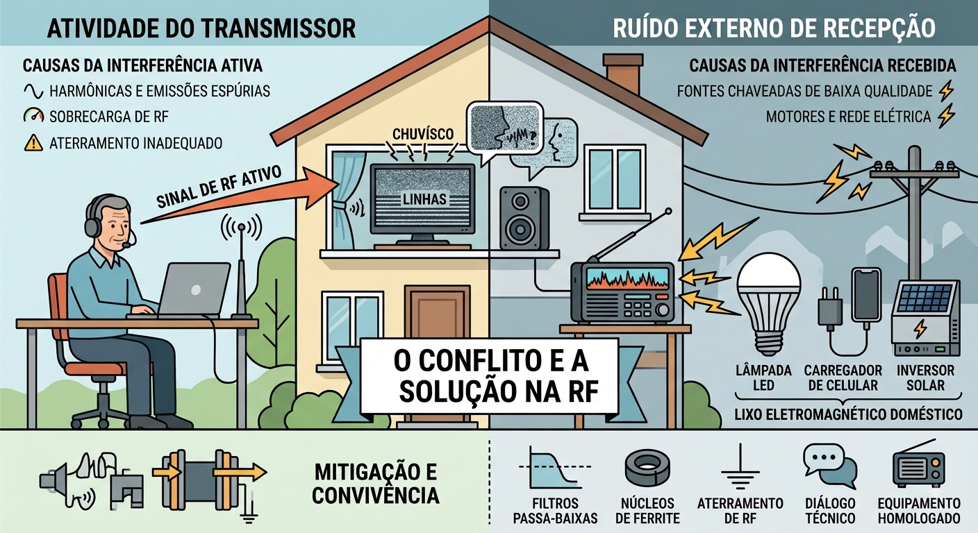 Radioamador PX Interferencia